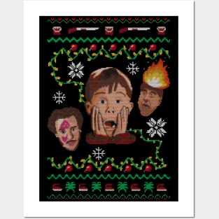 Home Alone Ugly Christmas Sweater Posters and Art